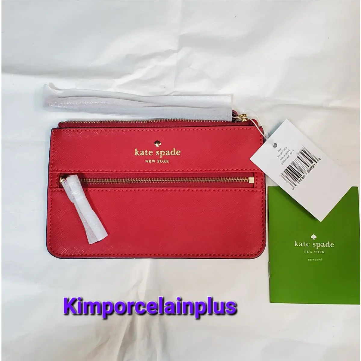 Kate Spade Mikas Pond Bee Wristlet Pillboxred Color