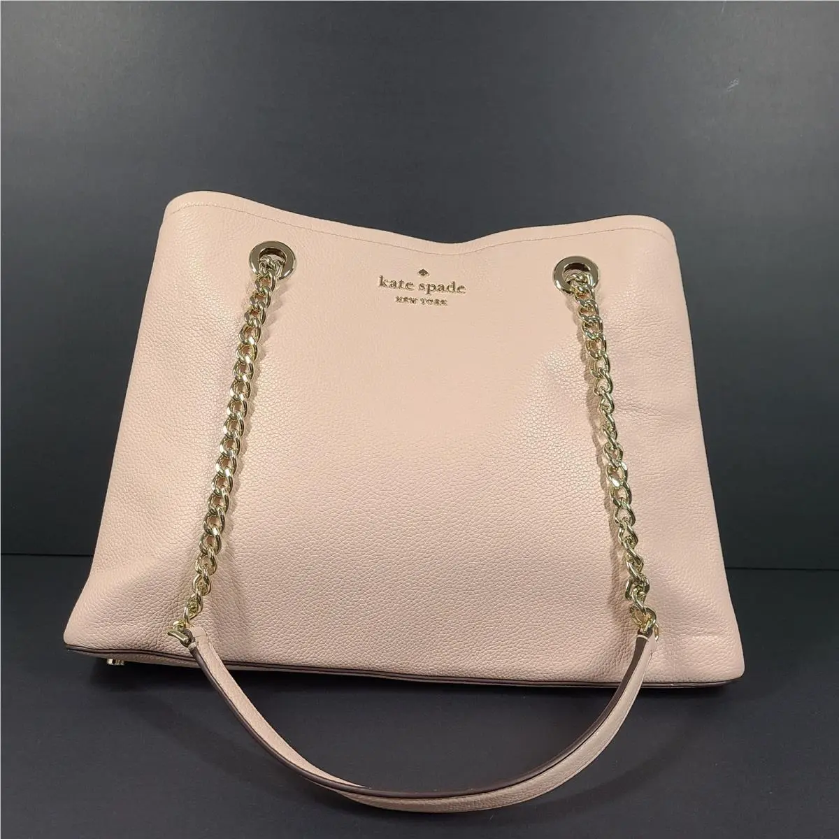 Kate Spade Jordyn Medium Chain Handle Tote Shoulder Bag Pink