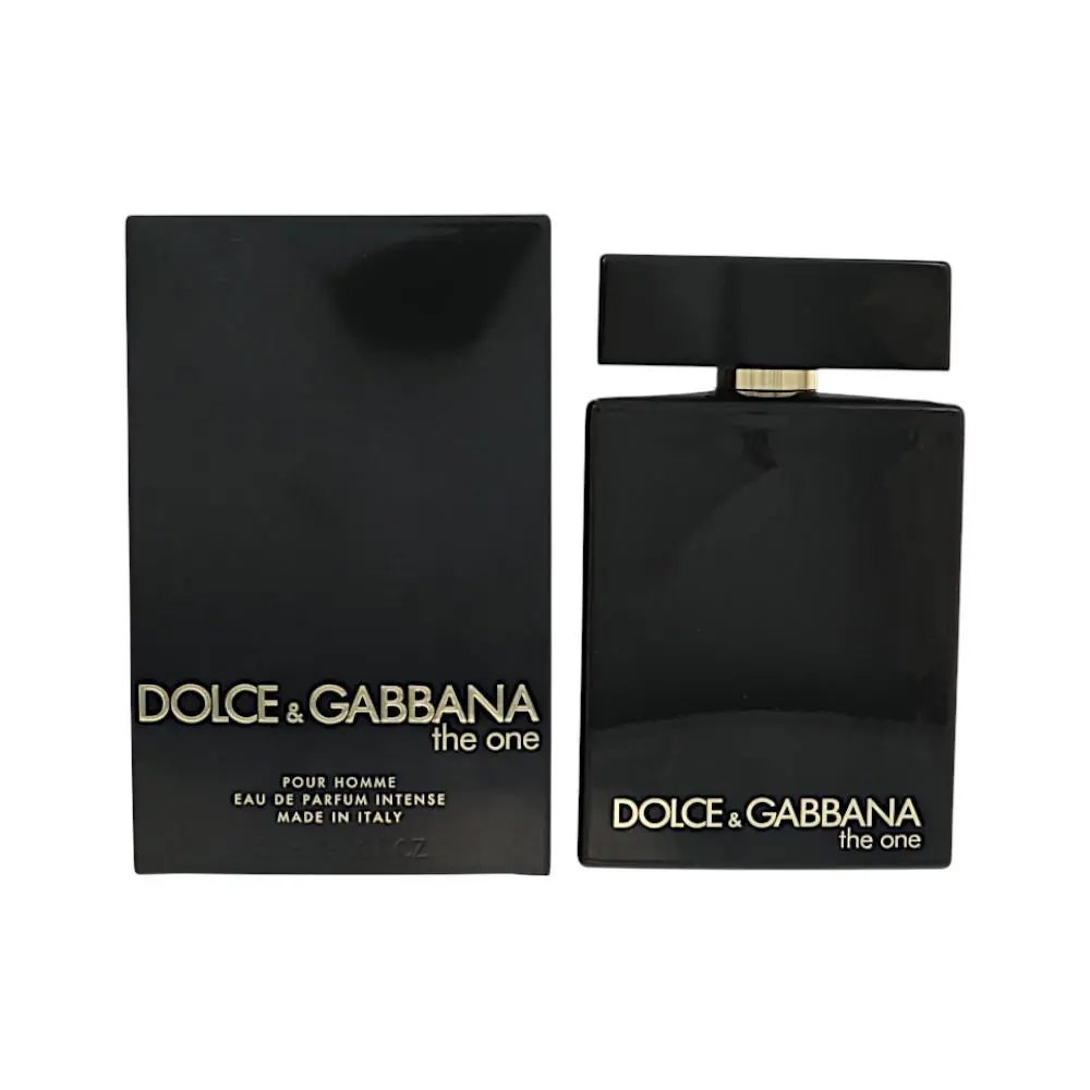 D G The One Intense by Dolce Gabbana Box For Men 3.3 Oz Eau De Parfum Spray