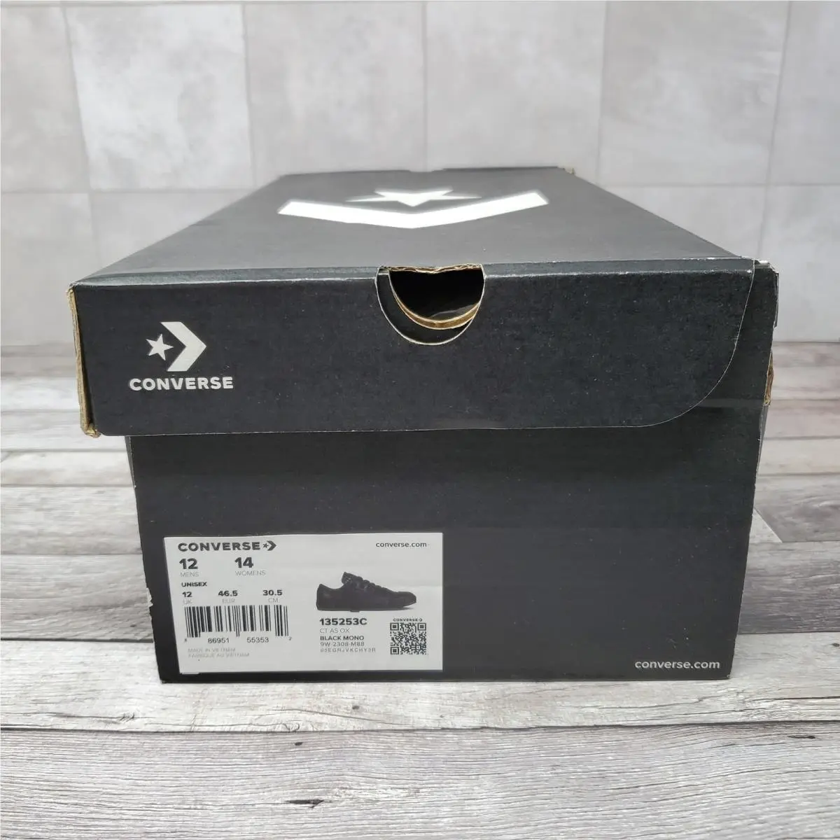 Converse shoes - Converse CTAS OX - CTAS - 135253C - Black 8