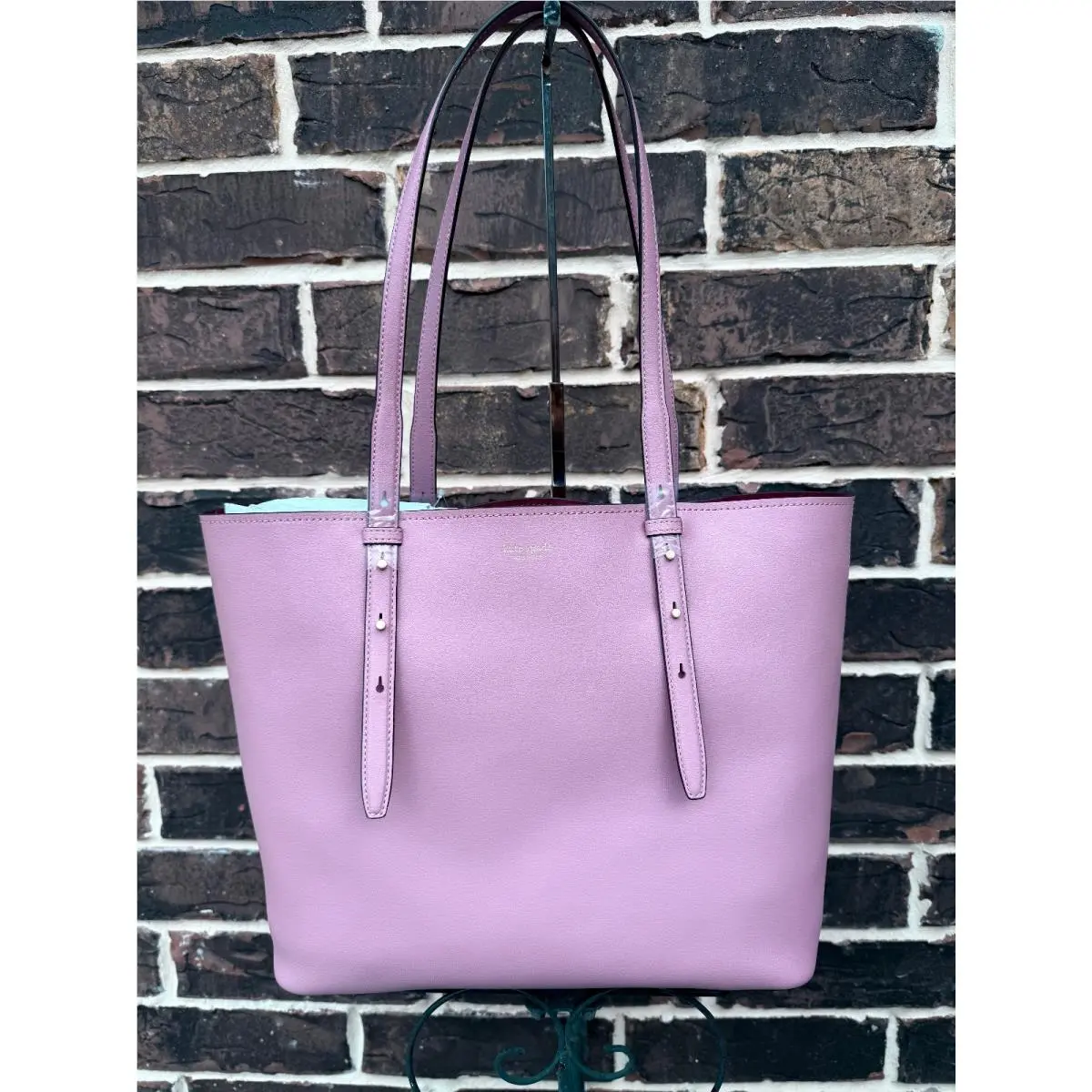 Kate Spade Do It All Large Tote Dusk Rose Pink Grain Leather KL669