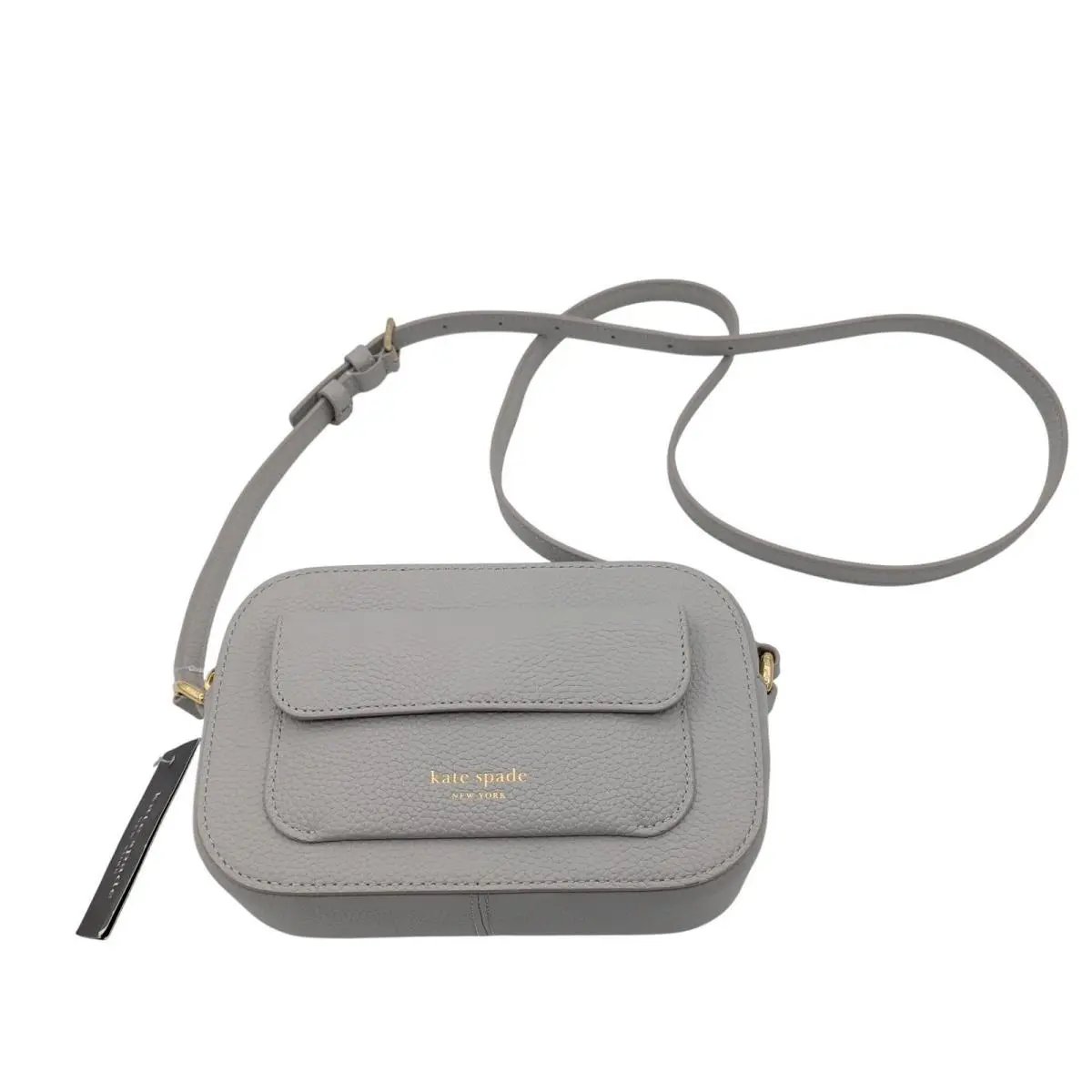 Kate Spade Loop Large Zip Shoulder Bag Dusk Rose Pebbled Leather KM951 New