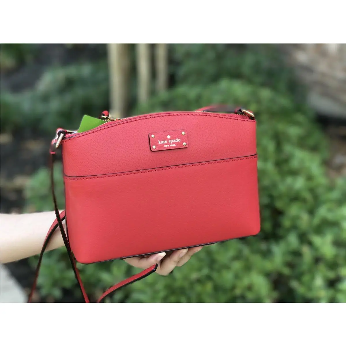 Kate Spade Millie Grove Street Small Crossbody Leather Bag WKRU4194 Red