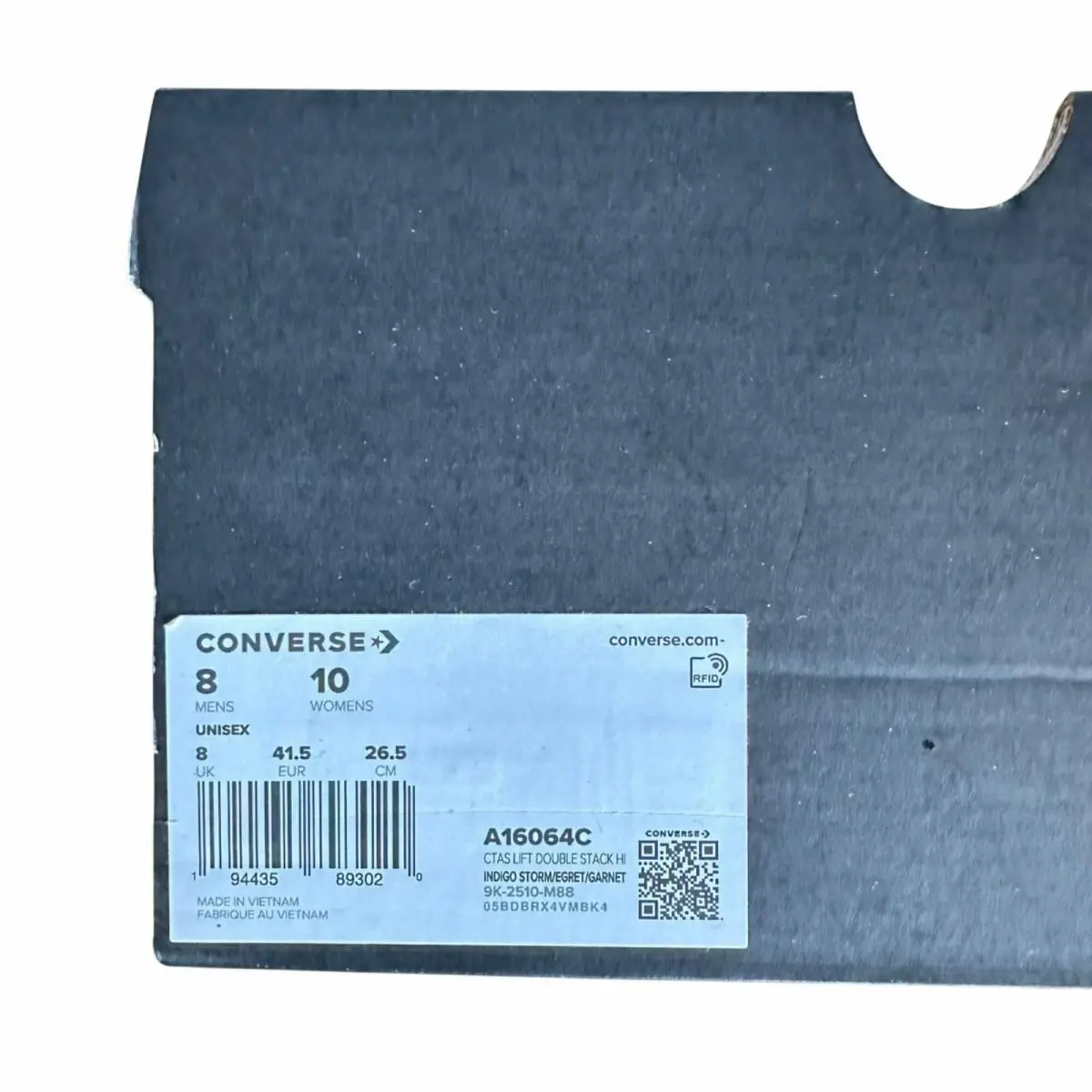 Converse shoes - Converse Chuck Platform - Chuck Platform - A16064C - Blue (UPC: 194435892986) 6