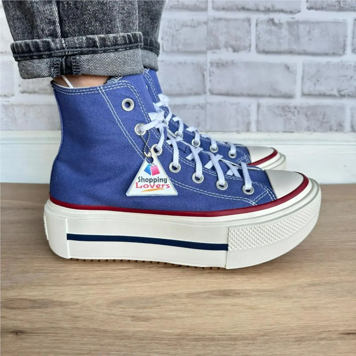 Converse shoes - Converse Chuck Platform - Chuck Platform - A16064C - Blue (UPC: 194435892986) 8