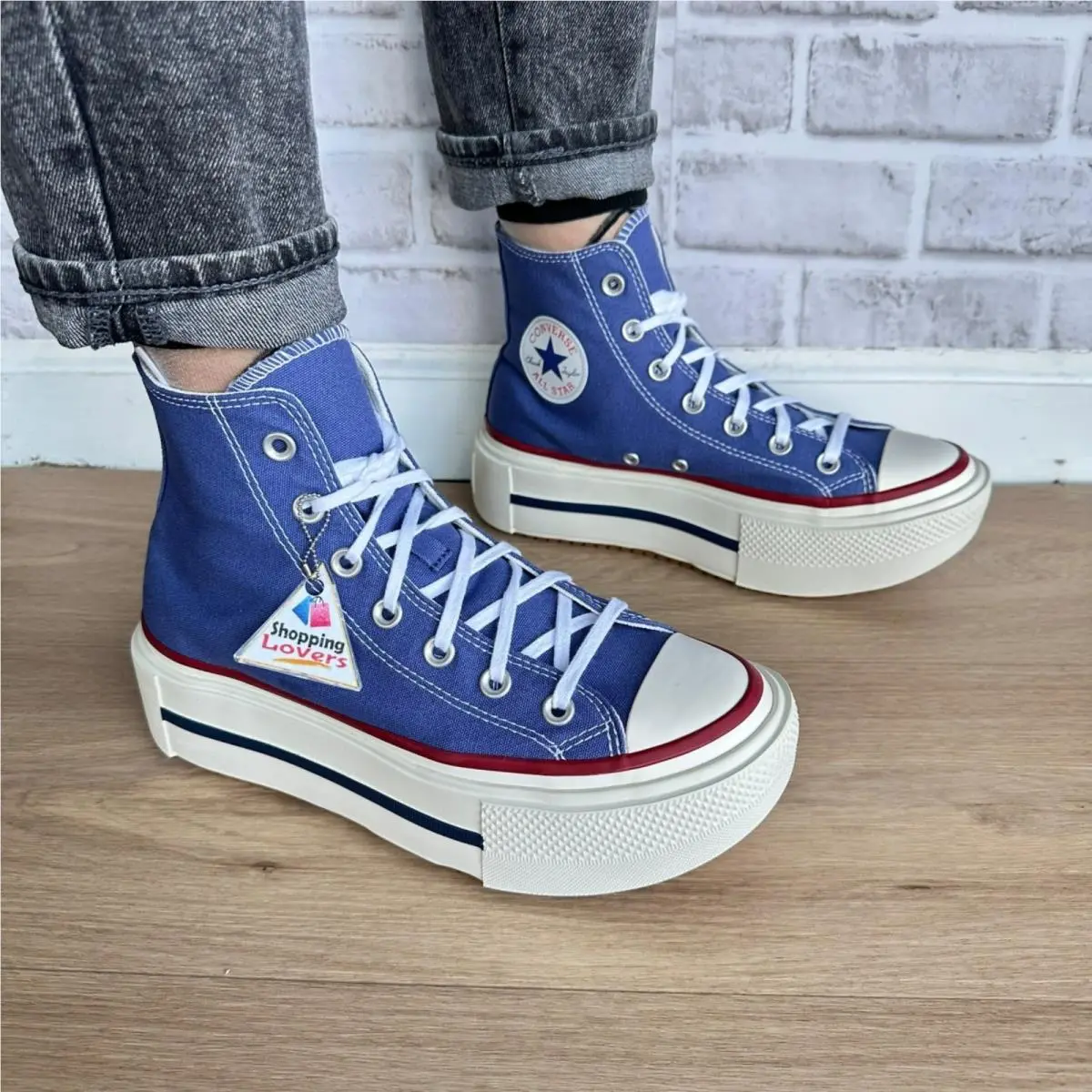 Converse shoes - Converse Chuck Platform - Chuck Platform - A16064C - Blue (UPC: 194435892986) 0
