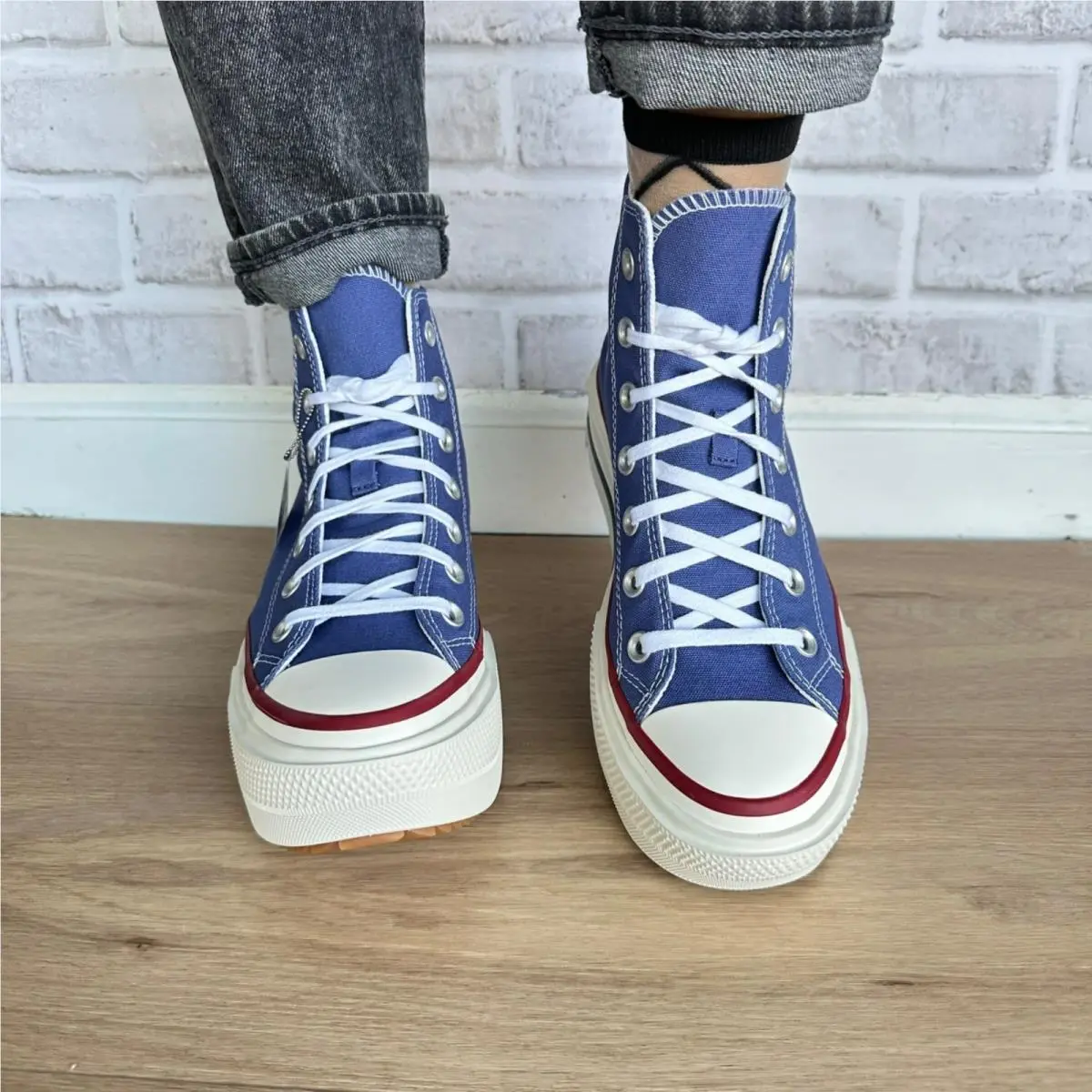 Converse shoes - Converse Chuck Platform - Chuck Platform - A16064C - Blue (UPC: 194435892986) 1