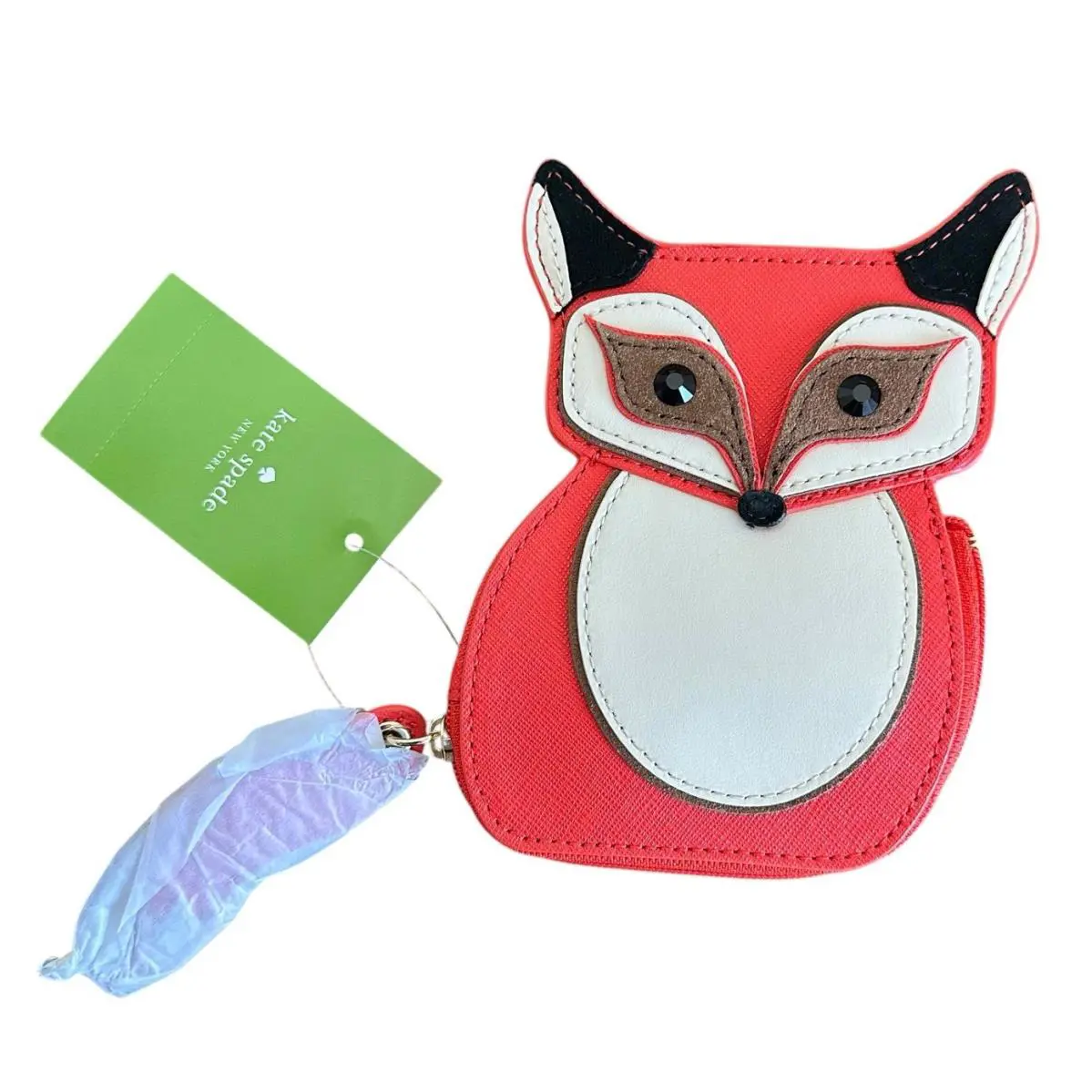 Kate Spade New York Blaze A Trail Fox Coin Purse Pouch