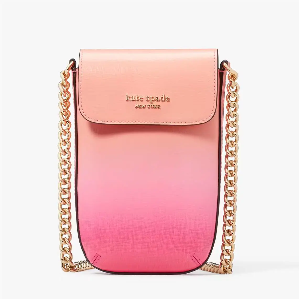 Kate Spade New York Steffie Ombre Phone Crossbody Bag in Melon Multi