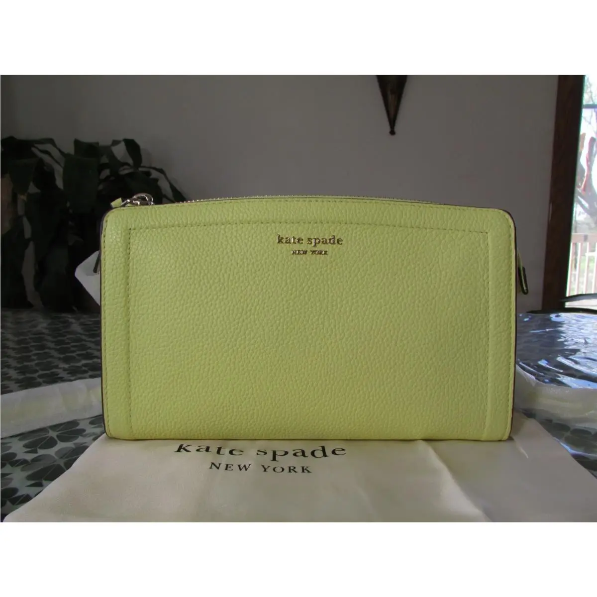 Kate Spade Pebbled Leather Knott Small Crossbody Bag K6554 Suns Out