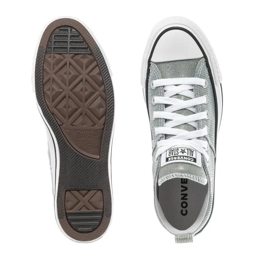 Converse shoes - (Sparkle) Grey/White/Black - A14552F 3