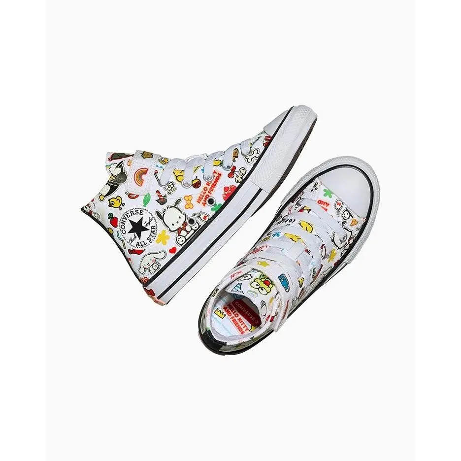 Converse shoes - WHITE/WHITE/BLACK (UPC: 194435989037) 1
