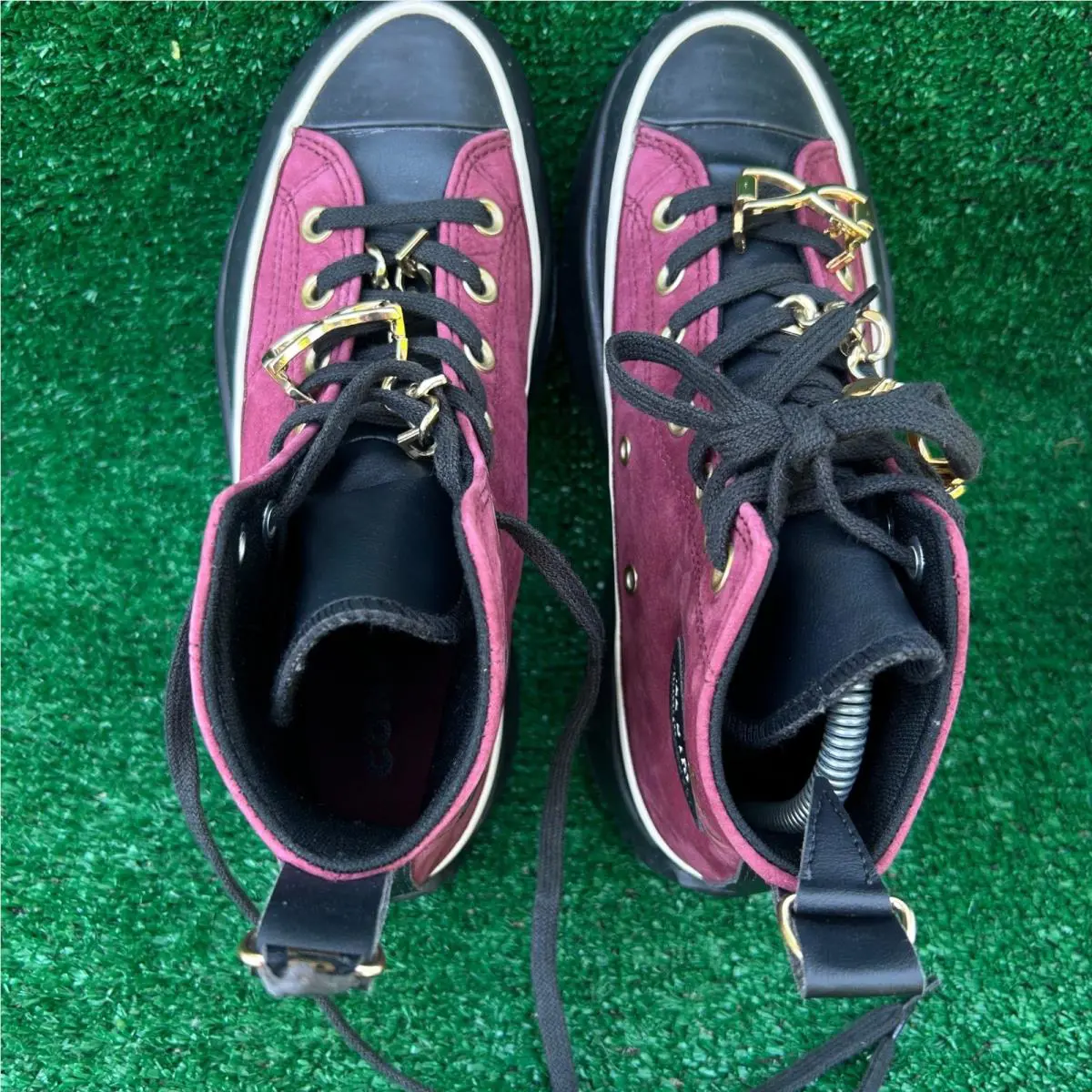 Converse shoes - Converse Run Star Hike Hi - Red 3