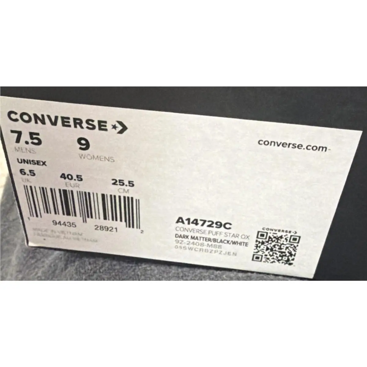 Converse shoes - Converse One Star - One Star - A14729C - Gray (UPC: 0194435289212) 5