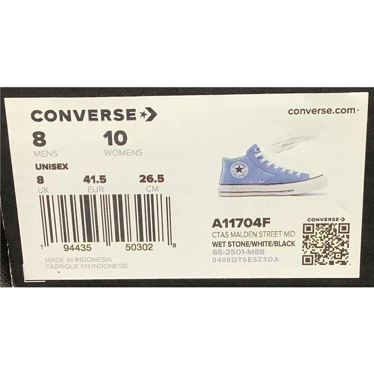 Converse shoes - Converse Chuck Taylor All Star - Wet Stone/White/Black 6
