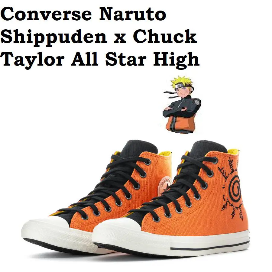 Converse CT All Star HI Naruto Shippuden X Men Shoes Pale Magma/bl Size 10.5