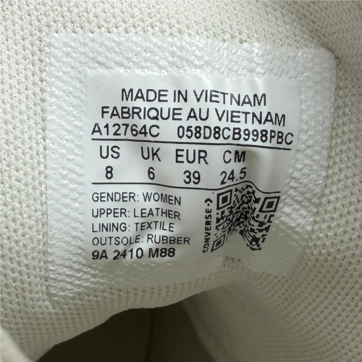 Converse shoes - A12764C - A12764C - White 10