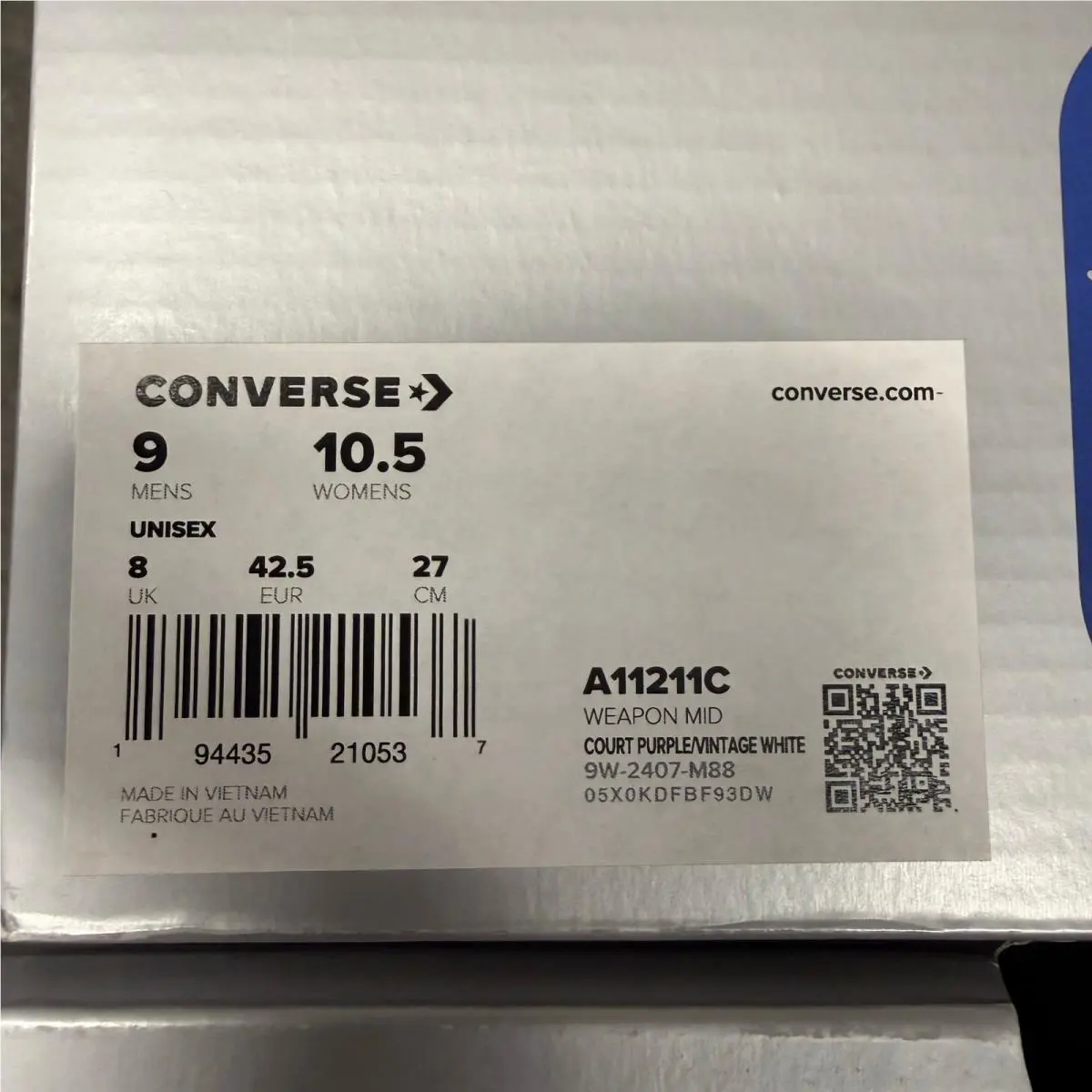Converse shoes - Purple 3