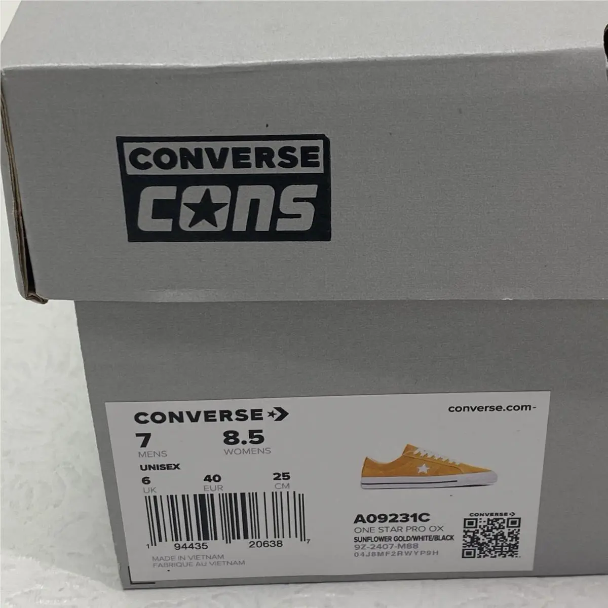 Converse shoes - Converse One Star - One Star - Yellow 9