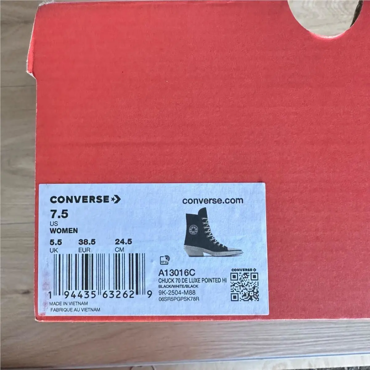 Converse shoes - Converse Chuck 70 - Chuck - A13016C - Black (UPC: 194435632629) 8
