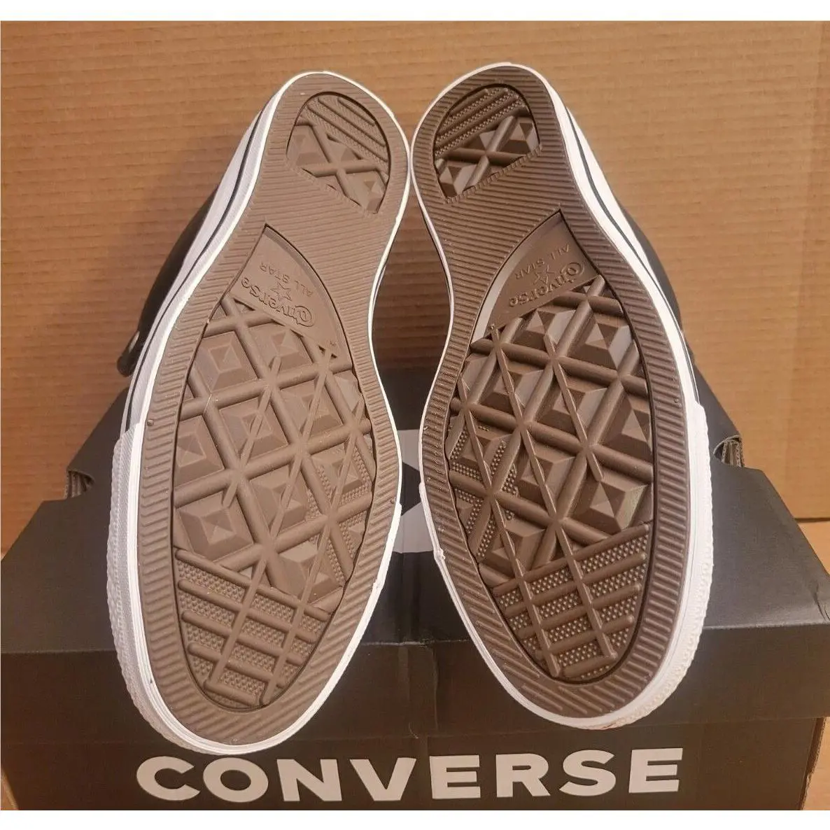 Converse shoes - High Street Mid - Seasonal Leather - 171374C - Black/Cargo Khaki/White (UPC: 194433094306) 5
