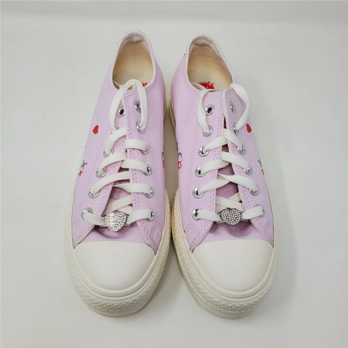 Converse shoes - Converse CTAS Lift Ox Hearts - A09115C - Pink 0