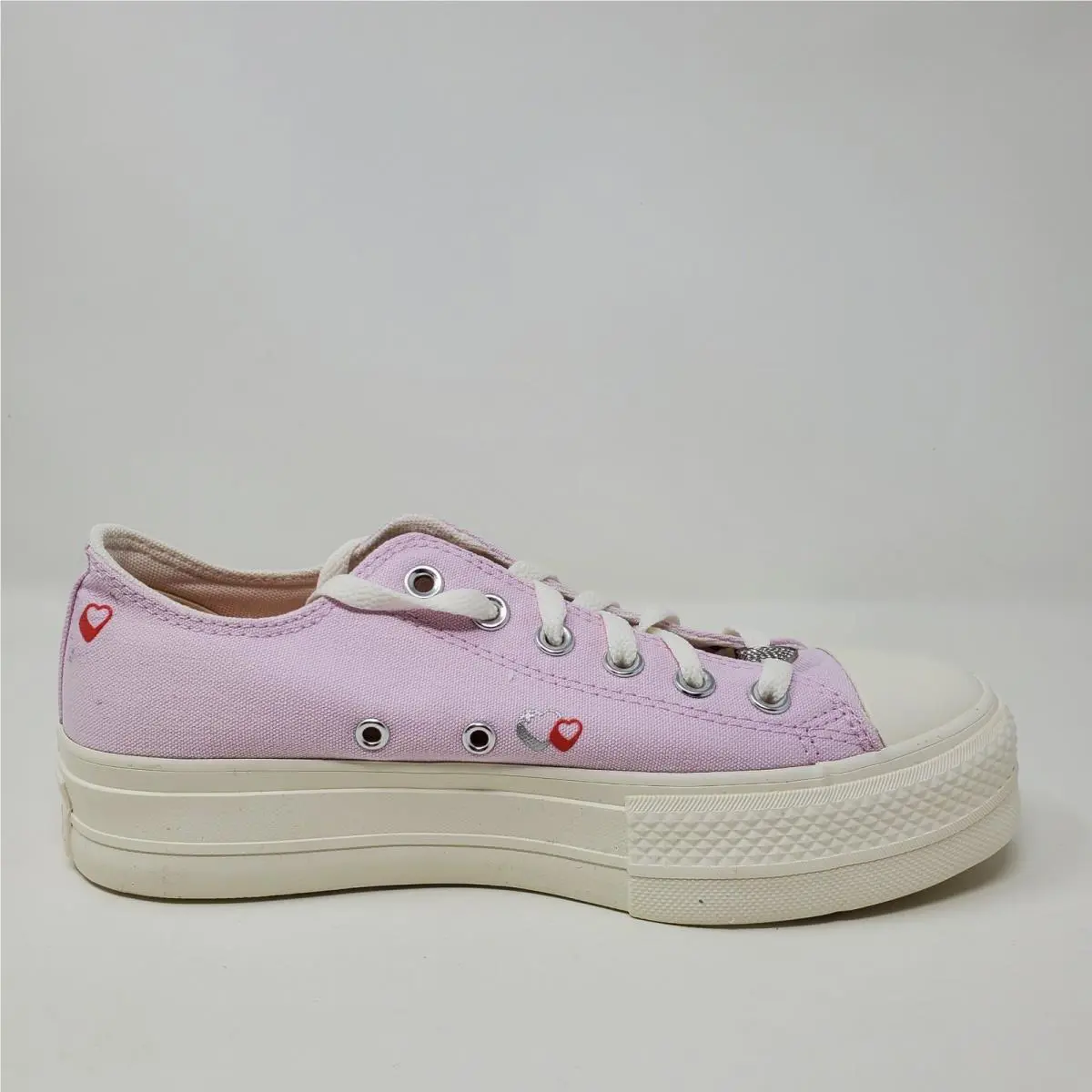 Converse shoes - Converse CTAS Lift Ox Hearts - A09115C - Pink 4