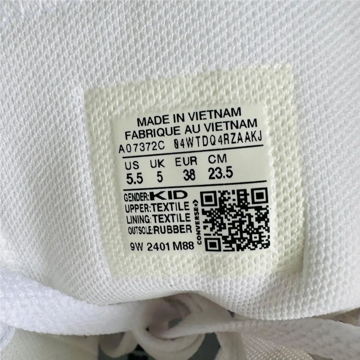 Converse shoes - Converse Chuck Taylor All Star Move - White (UPC: 194434841343) 7