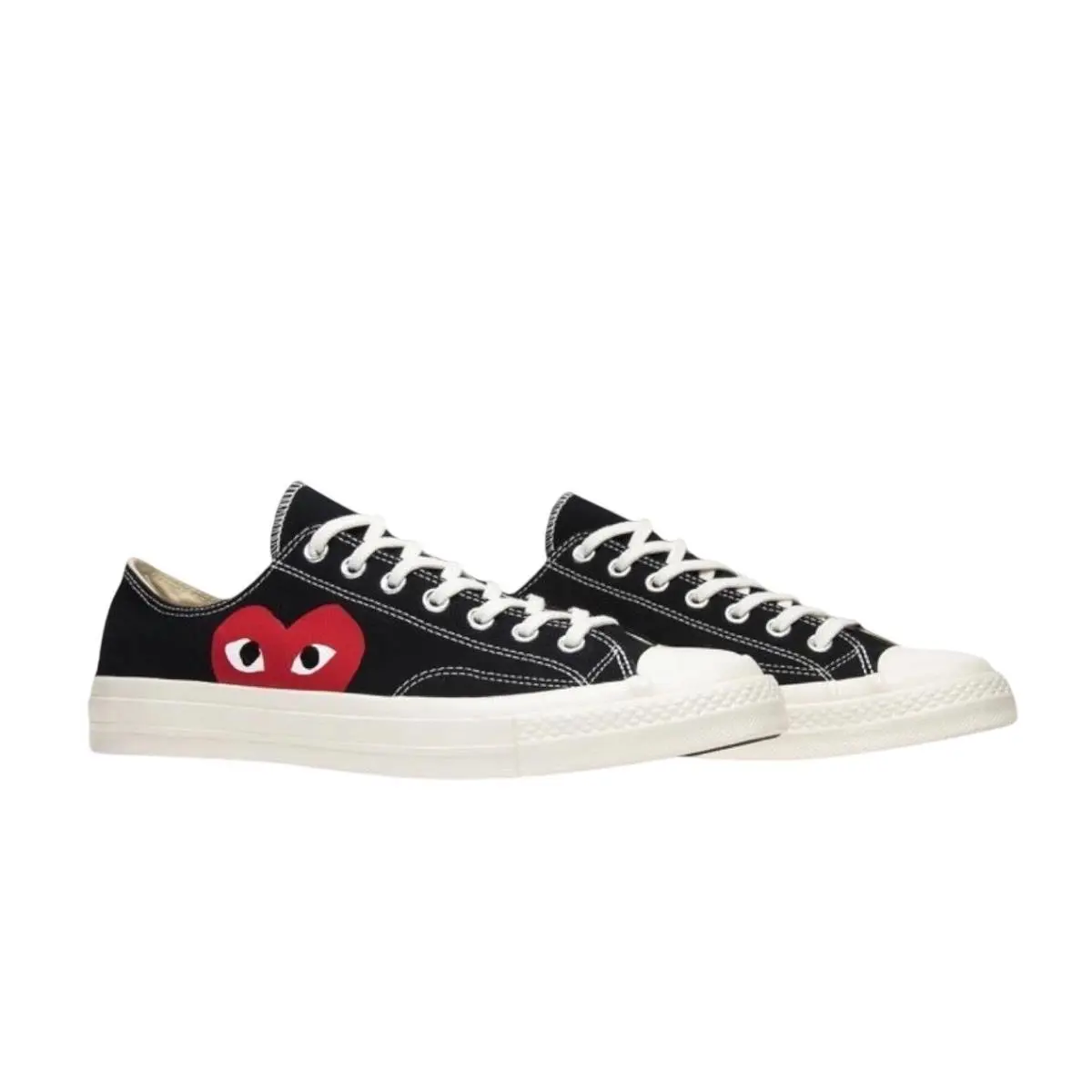 Converse shoes - Comme des Garcons PLAY x Converse Chuck 70 Low - Black 3