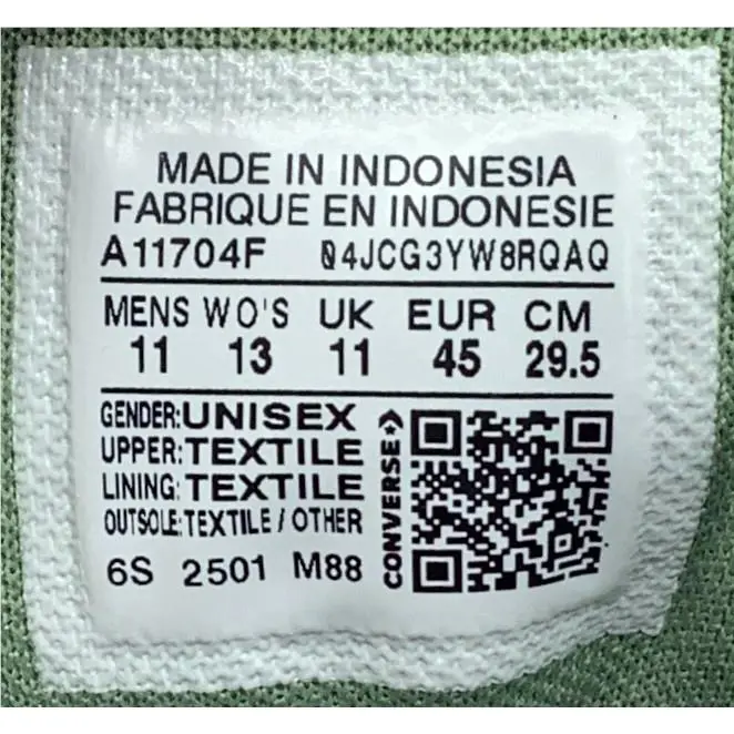 Converse shoes - A11704F - A11704F - Wet Stone/White/Black (UPC: 194435502854) 5