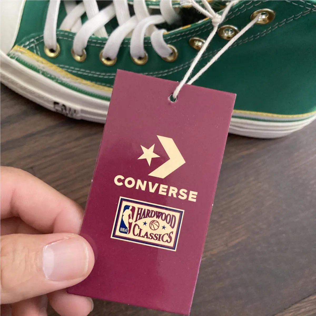 Converse shoes - Green 2