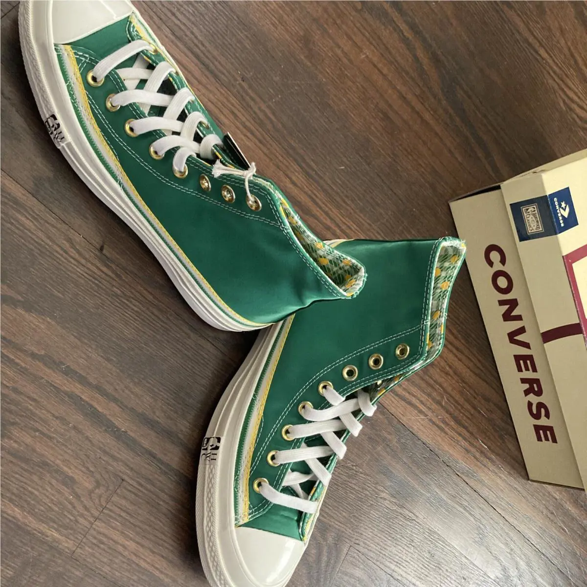 Converse shoes - Green 5
