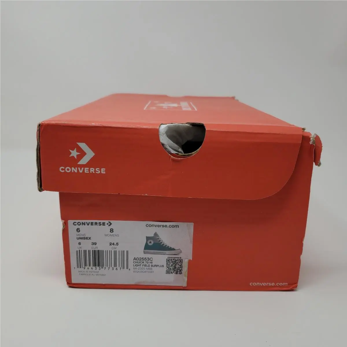 Converse shoes - Converse Chuck 70 High - Chuck High - A02553C - Green 8