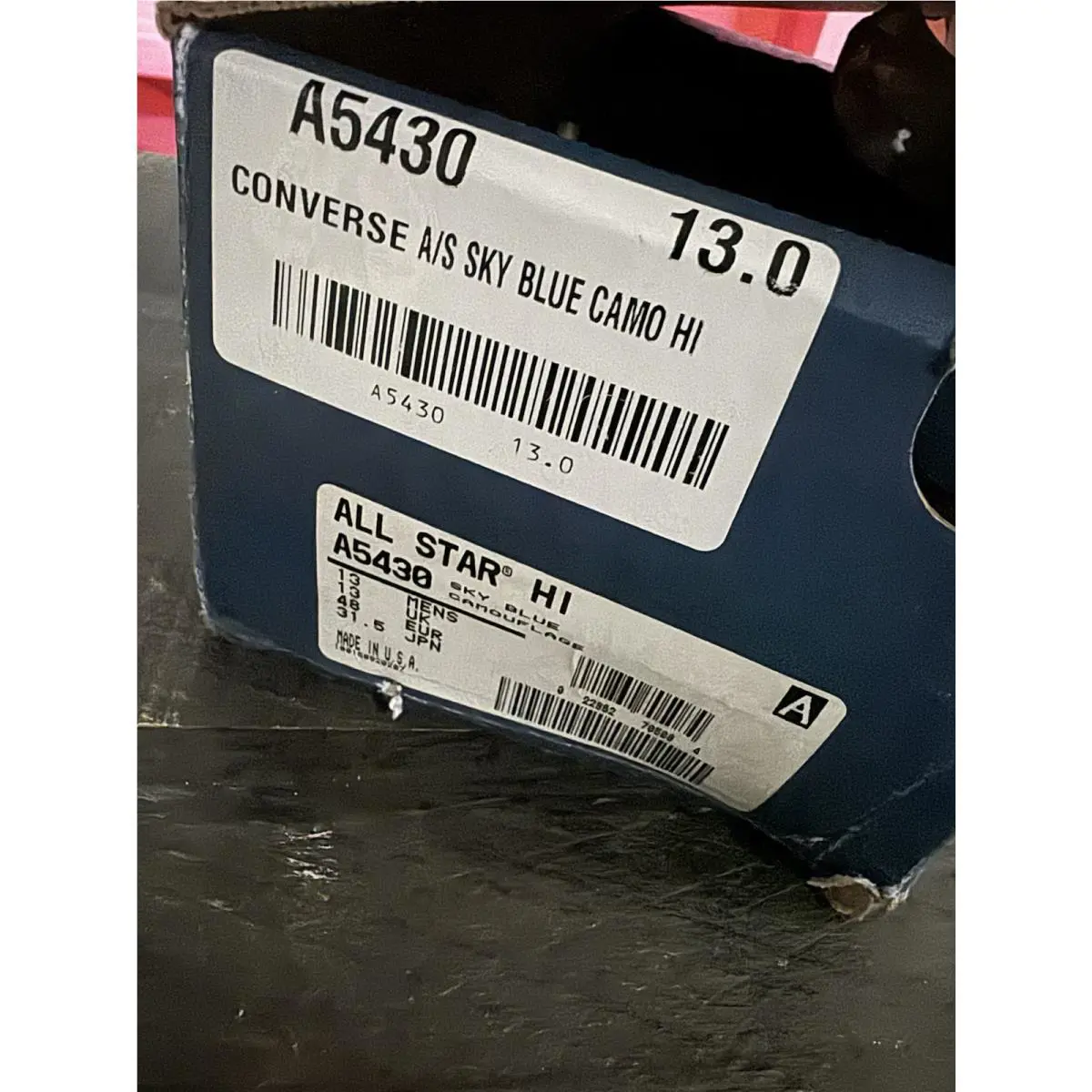 Converse shoes - Chuck Taylor All Stars - Chuck Taylor All Stars - Blue Camo 0