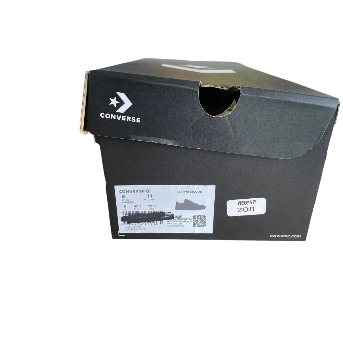 Converse shoes - Walden Street Ox - Walden Street - A10350F - Black (UPC: 194434951905) 9