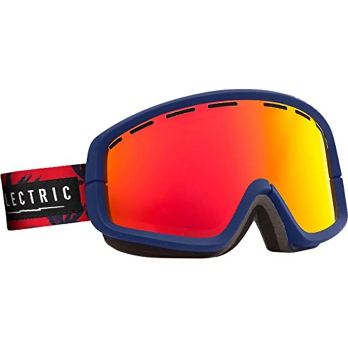Electric Adult EGB2 Snow Blue Fronds/bronze/red Chrome One Size Goggles