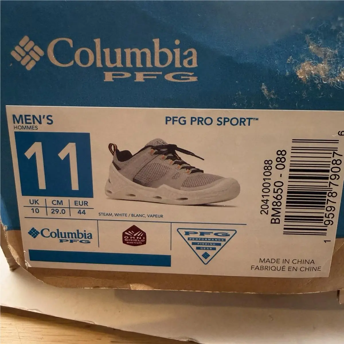 Columbia shoes - Columbia PFG Pro - PFG Pro - BM8650-088 - Gray (UPC: 195978790975) 10