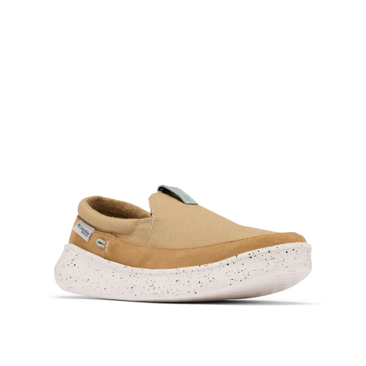 Columbia Mens Pfg Boatside Slip On Boat Shoe Beach/crushed Blue 9 9 - Beach/Crushed Blue