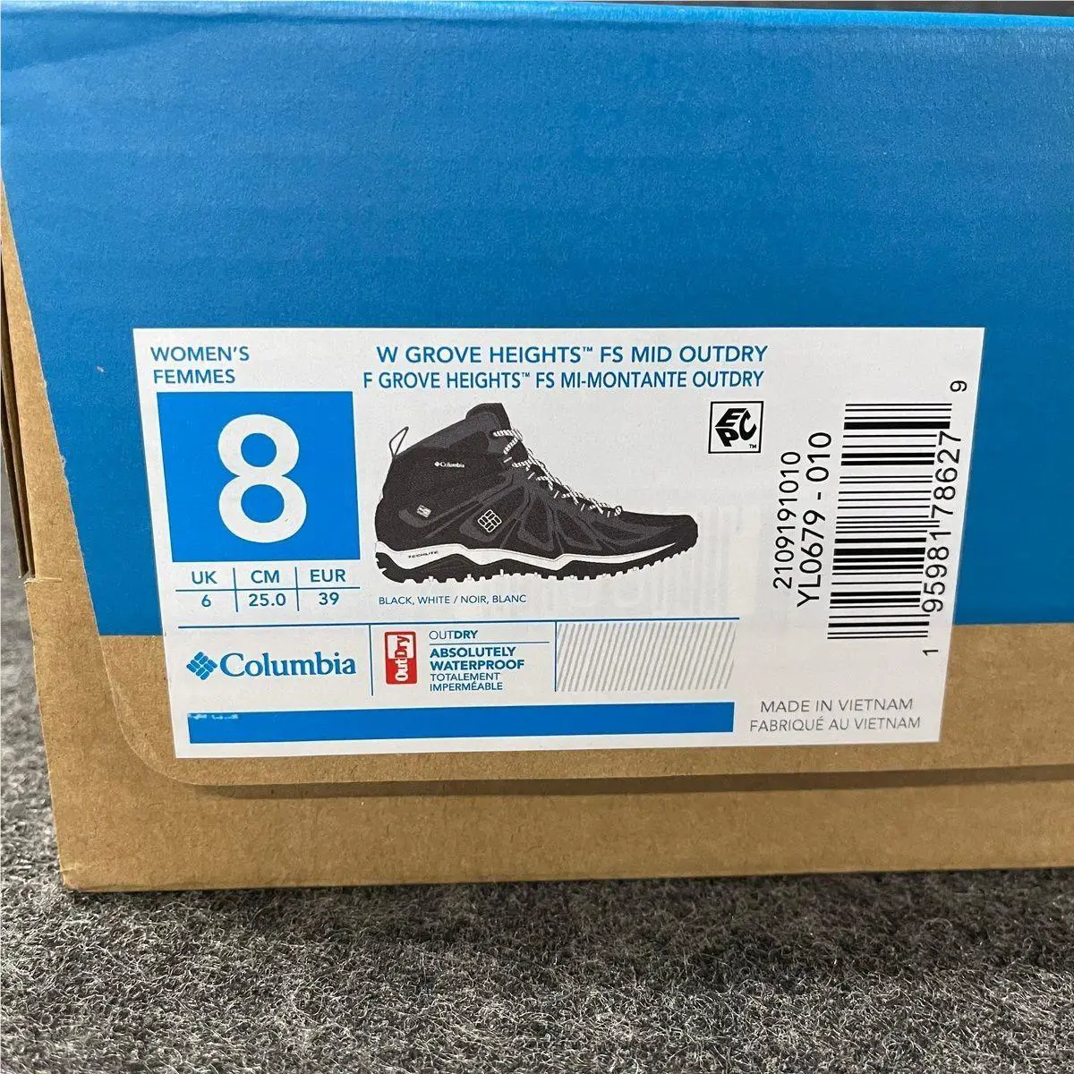 Columbia shoes - VS191155 - vs-191155 - Multicolor (UPC: 195981786279) 5