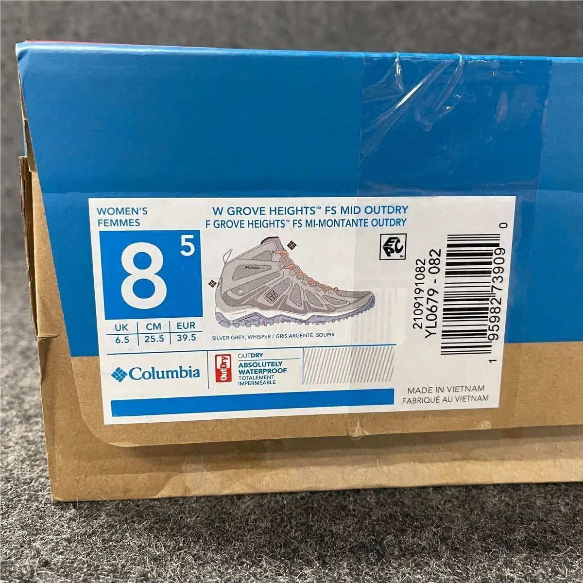 Columbia shoes - VS191623 - vs-191623 - Silver (UPC: 195982739090) 2