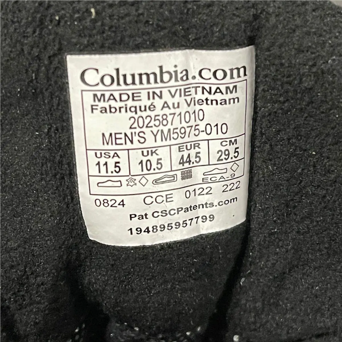 Columbia shoes - vs-191240 - vs-191240 - Black (UPC: 194895957799) 3
