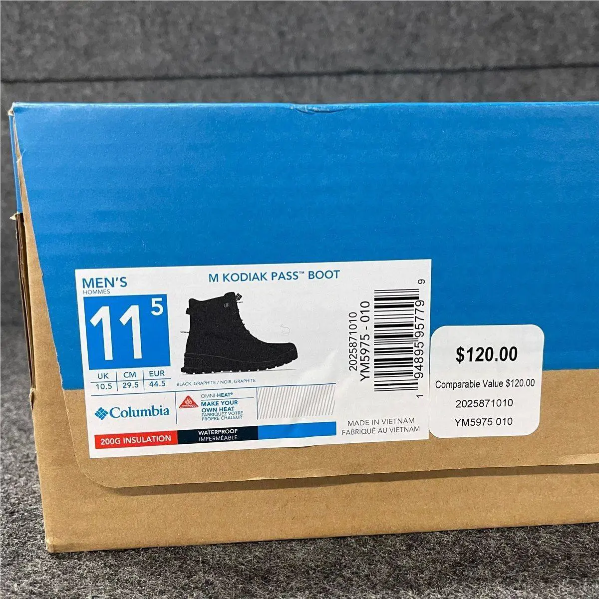 Columbia shoes - vs-191240 - vs-191240 - Black (UPC: 194895957799) 4