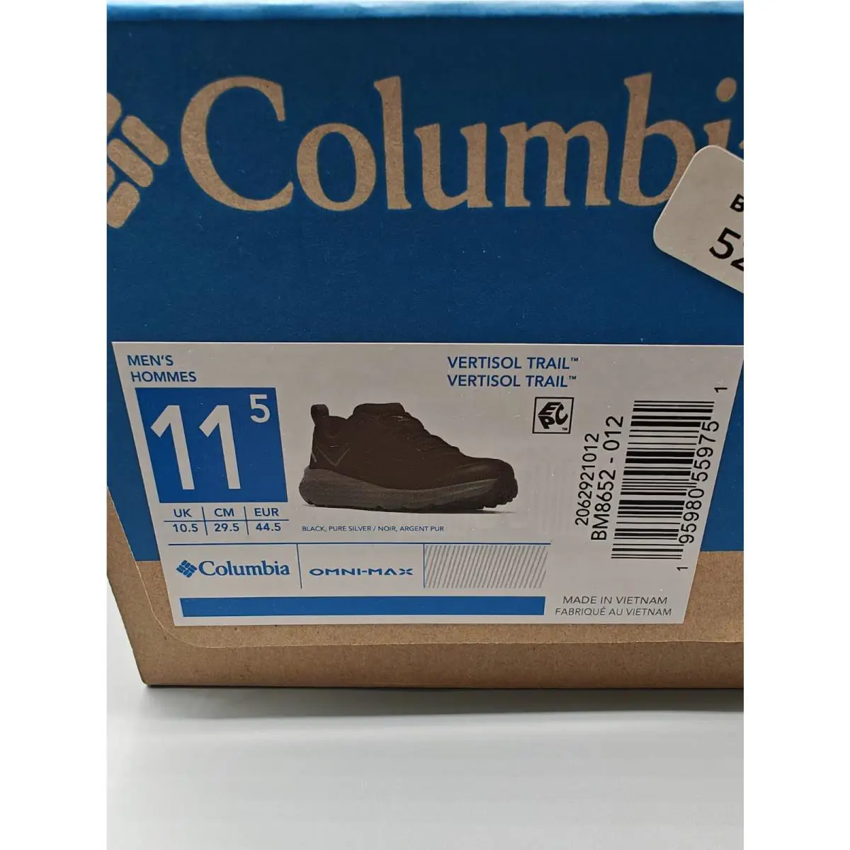 Columbia shoes - Titanium Grey Steel/Vivid Blue 7