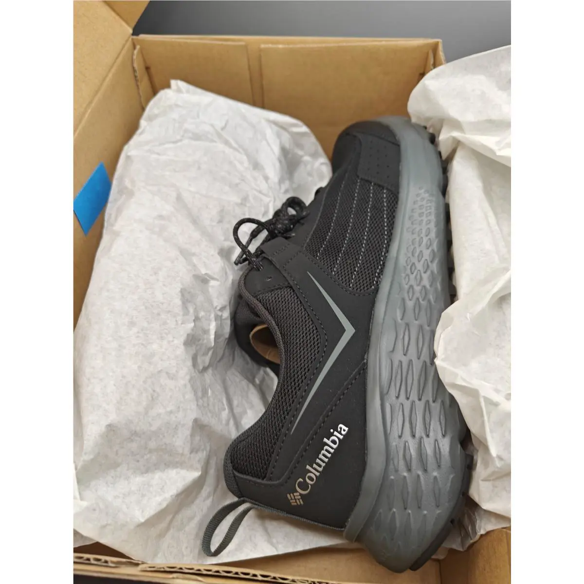 Columbia shoes - Titanium Grey Steel/Vivid Blue 8