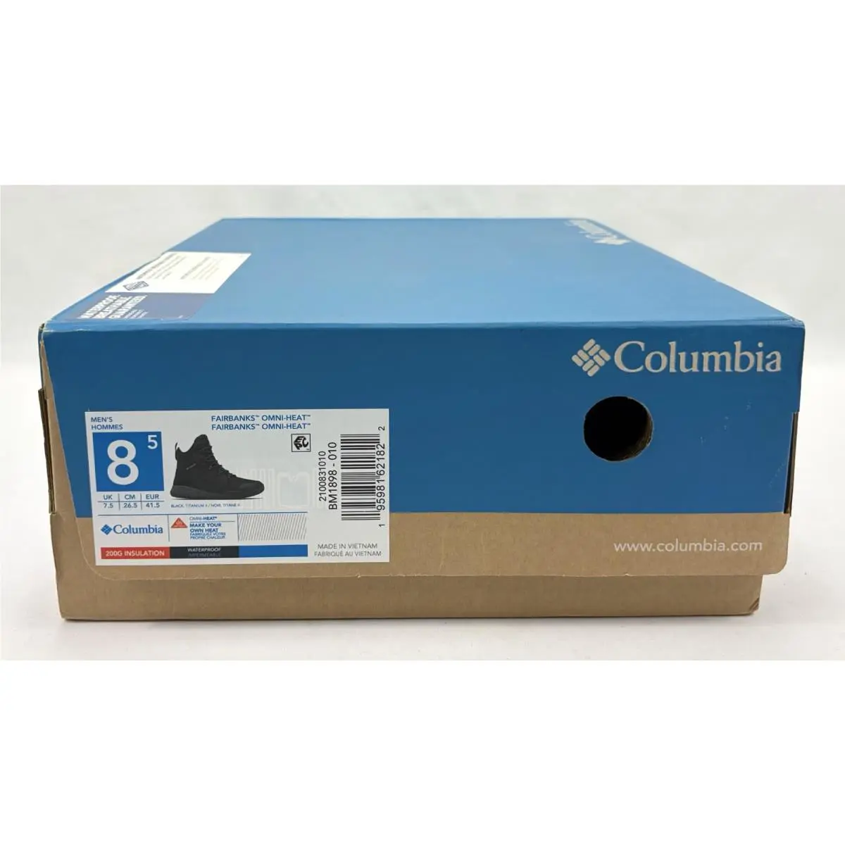 Columbia shoes - Columbia Fairbanks Onmi-Heat - Fairbanks - BM1898-010 - Black (UPC: 195981621822) 10