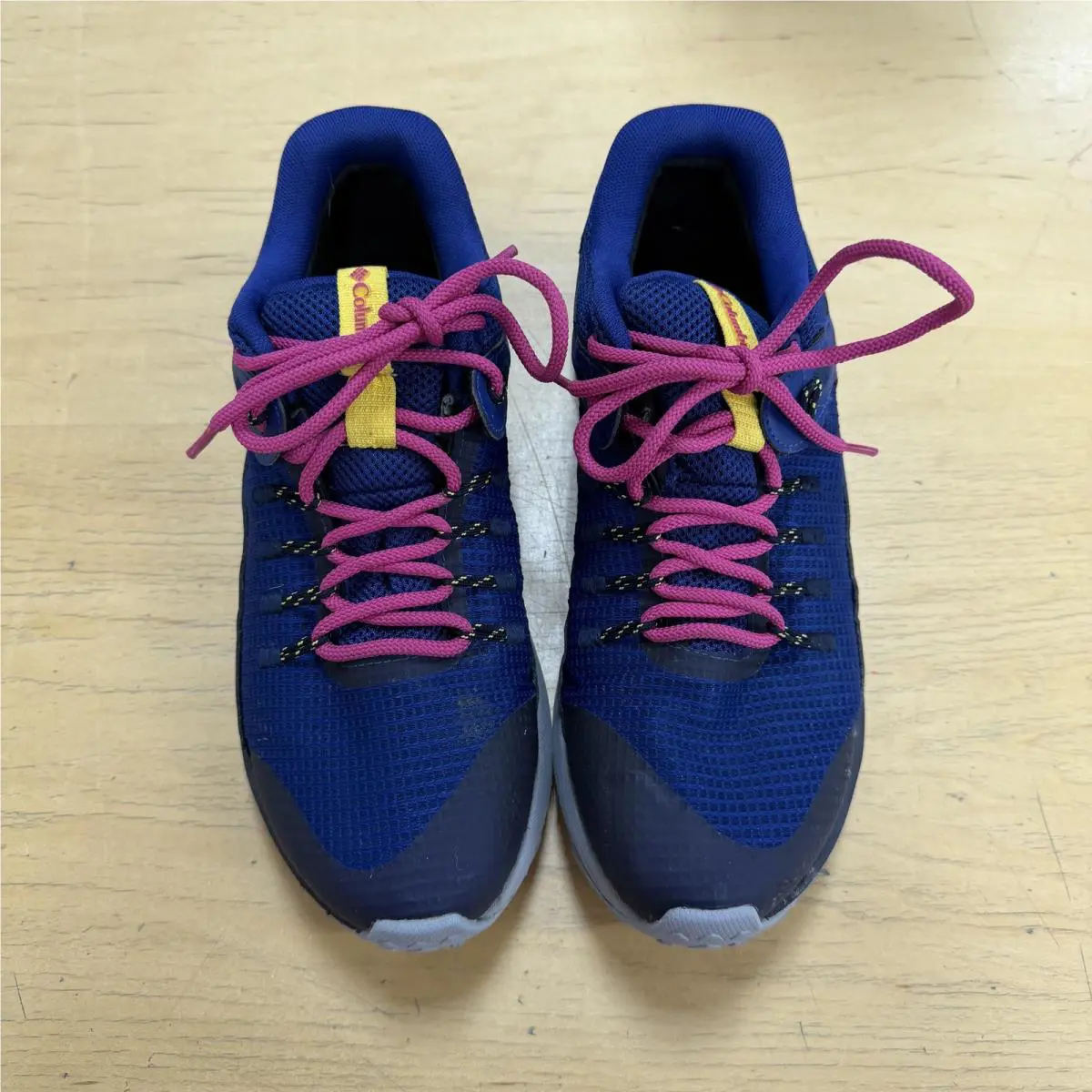 Columbia Trailstorm Waterproof Shoes Womens Size 10 Blue Mesh Hiking Sneakers
