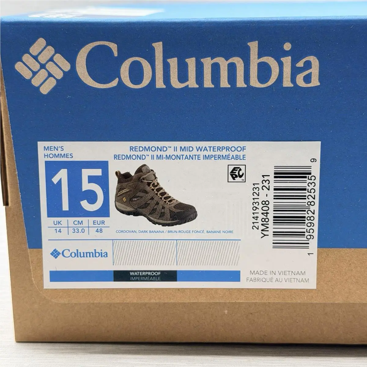 Columbia shoes - Columbia Redmond II Mid - Redmond Mid - YM8408 - Brown 5