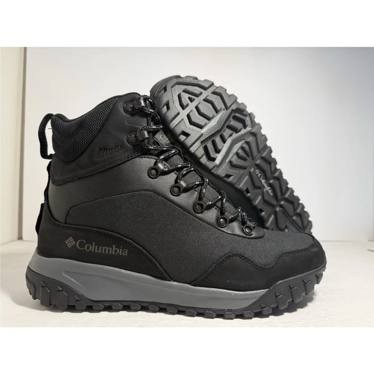 Columbia Burnsider Omni-heat Infinity Waterproof Boots Men Size 11.5 US