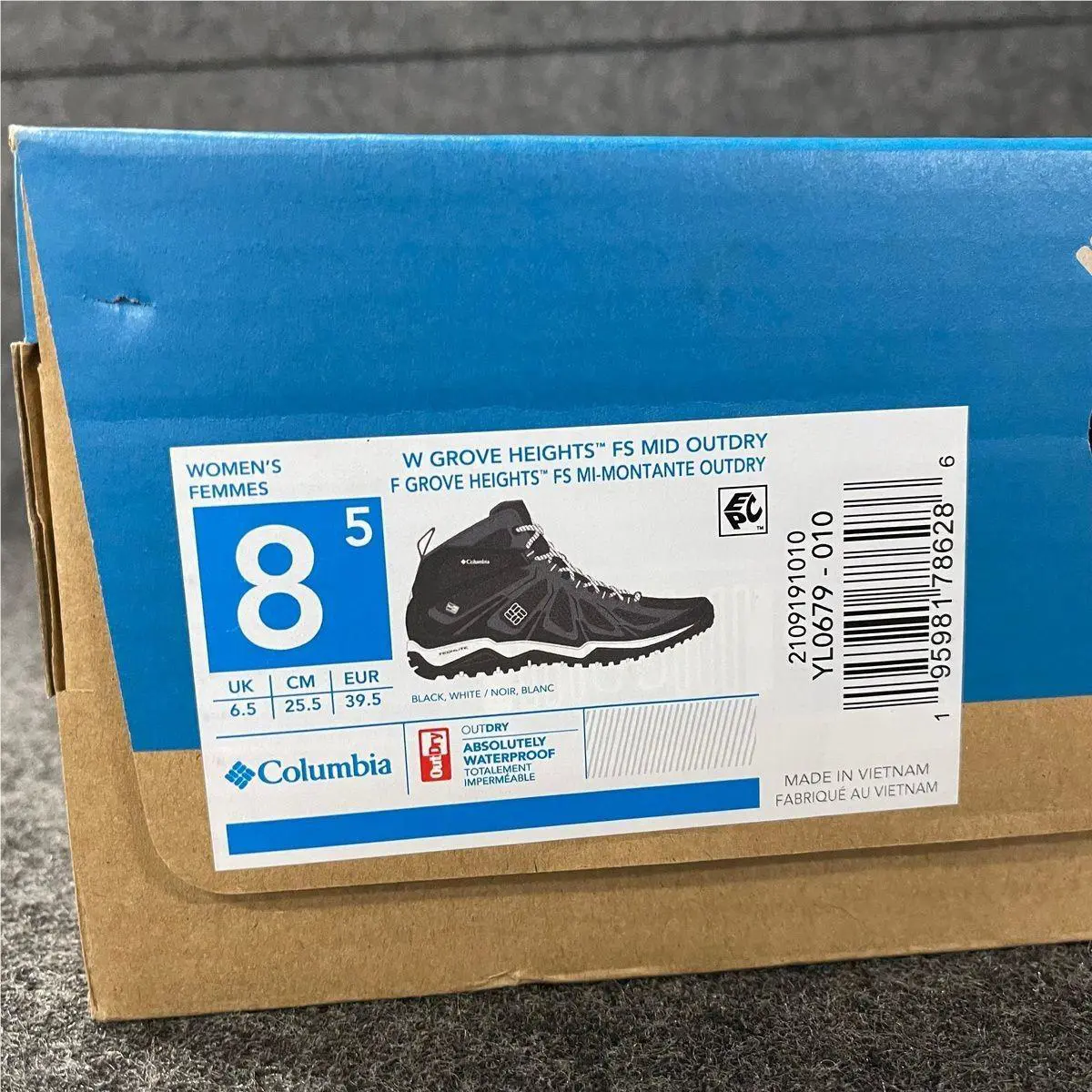 Columbia shoes - VS191461 - vs-191461 - Black (UPC: 195981786286) 5