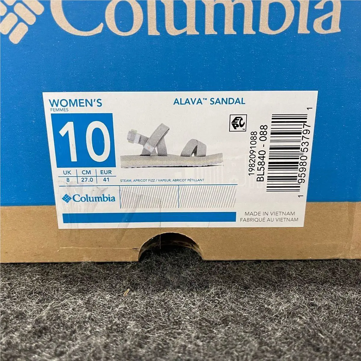 Columbia shoes - vs-192983 - vs-192983 - Gray (UPC: 195980537971) 1